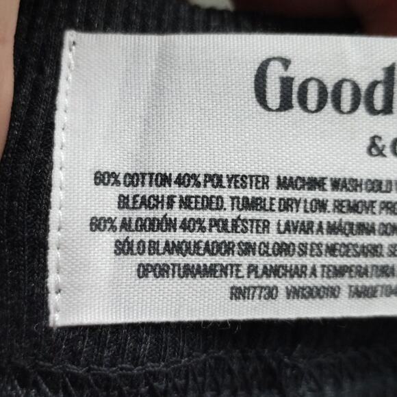 Goodfellow & Co Men's Size Large Charcoal Gray Knit Jogger Pajama Pants - Picture 4 of 5